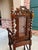 Antique French Child High Chair Renaissance Barley Twist Carved Oak Caned C1890 For Sale - Image 18 of 18