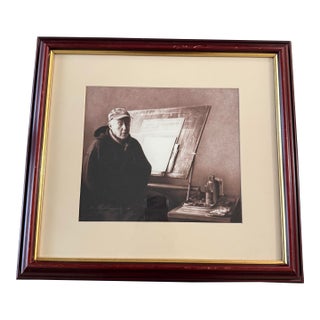 Photograph Mid-Century Men in the Studio, Signed by Artist Numbered 20/100 For Sale