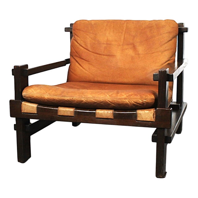 Lounge Chair by Carl Straub, 1960s For Sale