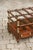 English 1940s Mahogany Magazine Rack on Casters with Faux Bamboo Accents For Sale In Atlanta - Image 6 of 12