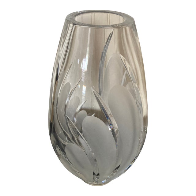 Waterford Marquis Irish Coventry Posey Crystal Large Vase For Sale