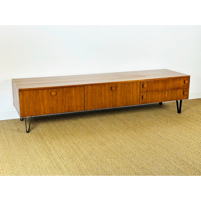 Mid-Century Modern Scandinavian Teak Sideboard, 1960s For Sale - Image 3 of 18