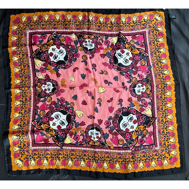 This gorgeous La DoubleJ scarf is an amazing decorative textile. Hang and frame the textile art as wall decor or use it as...