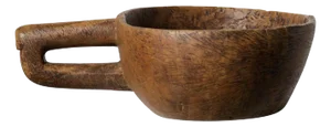 Antique Swedish Wooden Bowl in Birch Root