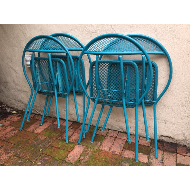 Vintage Salterini by RidJid Folding Patio Set Chairish