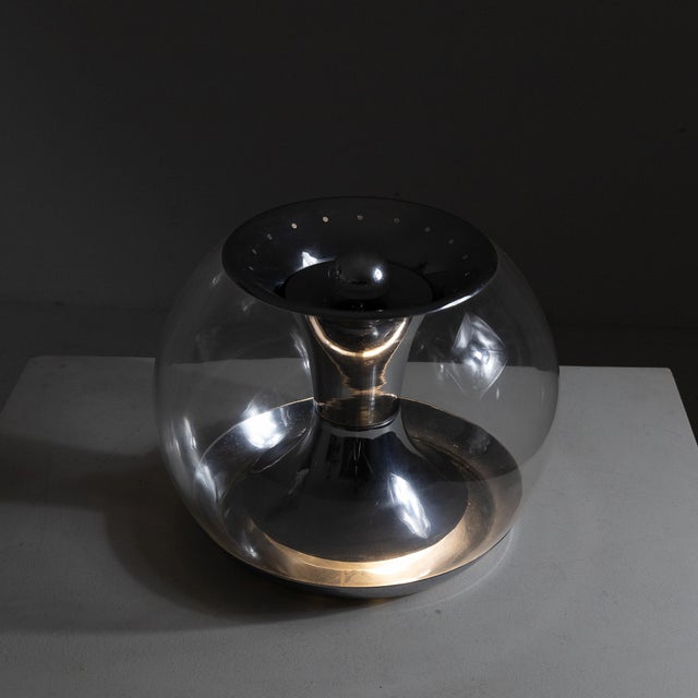 Table Lamp in Chrome from Luci Italia, 1960s For Sale - Image 6 of 13