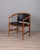 Mid-Century Modern Vintage Wood and Leather Chairs from Isa Bergamo, 1960s, Set of 4 For Sale - Image 3 of 15