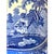 Early 19th C. Blue and White Staffordshire Transferware Meat Drainer With Platter in "Village Church" Pattern - a Pair For Sale - Image 12 of 14