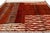 9x12 Modern Abstract Moroccan Style Wool Rug: Earthy Terracotta & Crimson For Sale - Image 9 of 11