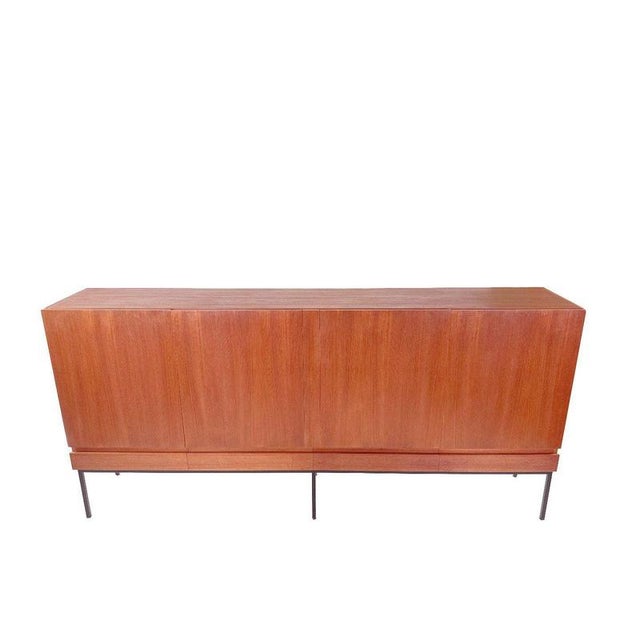 Vintage B60 Highboard in Teak by Dieter Waeckerlin for Behr, 1960s For Sale - Image 6 of 10