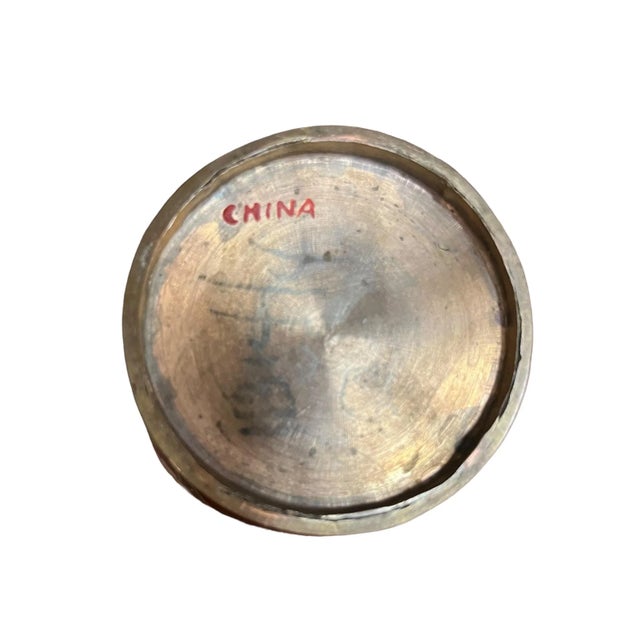 Late 19th Century Late 19th Century Antique Cloisonne Vase, Stamped China For Sale - Image 5 of 9
