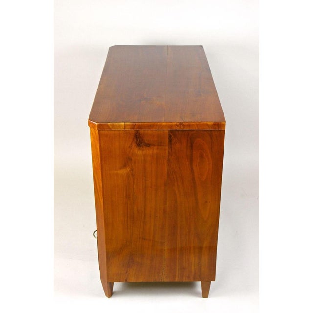 Biedermeier Cherrywood Chest of Drawers, Austria, 1830s For Sale - Image 14 of 18