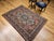 Vintage Persian Tabriz Area Rug, Hand-Knotted Wool, Heriz Geometric Pattern, Ivory & Red, 5x6 For Sale - Image 4 of 18