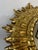 Plastic Large Vintage 1960s Florentine Style Sunburst Mirror, Made in Italy For Sale - Image 7 of 18