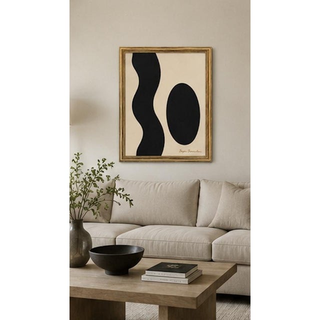Drift & Stone Painting Framed, by Bryan Boomershine For Sale In Palm Springs - Image 6 of 9