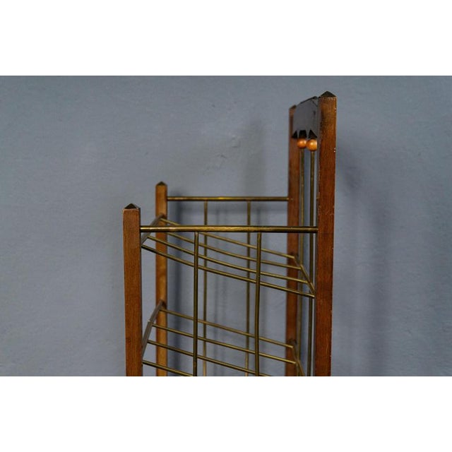 Art Nouveau Newspaper Rack, Early 20th Century For Sale - Image 11 of 18