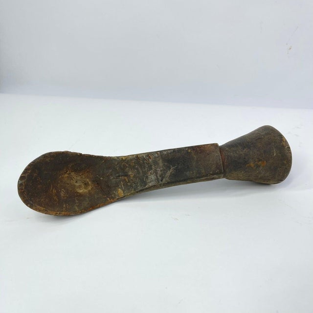 Early 20th Century Lobi Wooden Spoon Burkina Faso For Sale In Denver - Image 6 of 8