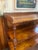 Brown Antique Mahogany English Etegere Dumb Waiter Three Tiered Trolly With Drawers For Sale - Image 8 of 9