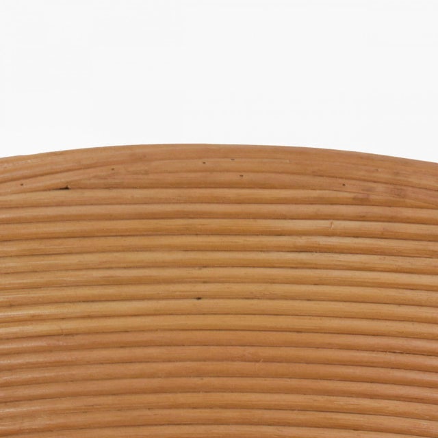 Pair of Pencil Reed Pod Chairs For Sale - Image 4 of 8