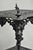 Antique French Renaissance Victorian Cast Iron Figural 3 Tier Plant Stand Table For Sale - Image 10 of 18