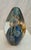 Glass Vintage Robert Eickholt Signed Art Glass Floral Egg Paperweight For Sale - Image 7 of 11