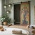 This vintage hand-carved wooden door panel features a vibrant Tree of Life motif, symbolizing growth, balance, and...