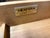 Vintage Hekman Oak Tooled Leather Top Executive Office Desk " For Sale - Image 10 of 14