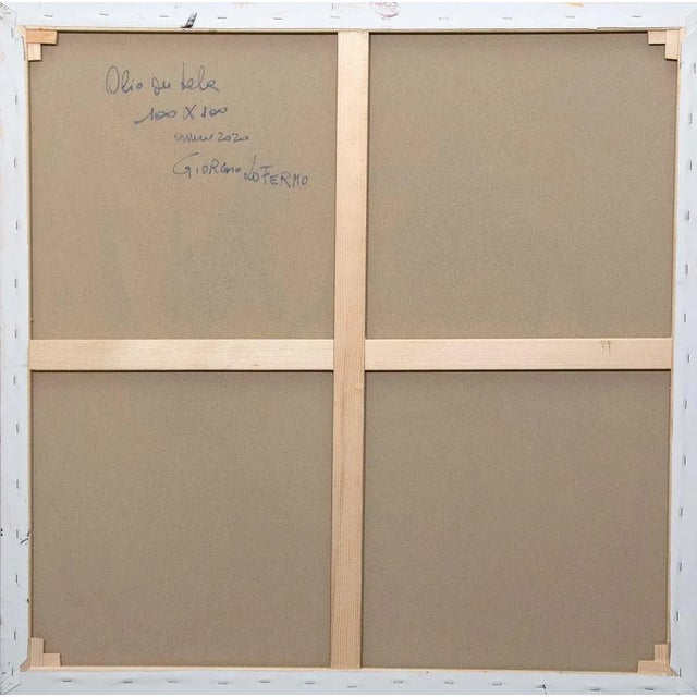 Giorgio Lo Fermo, The Blue Hand, Oil on Canvas, 2020 For Sale - Image 3 of 4