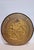 English Brass Repoussé Wall Plaques, Courting Couple Scenes, Round Pair For Sale - Image 3 of 6