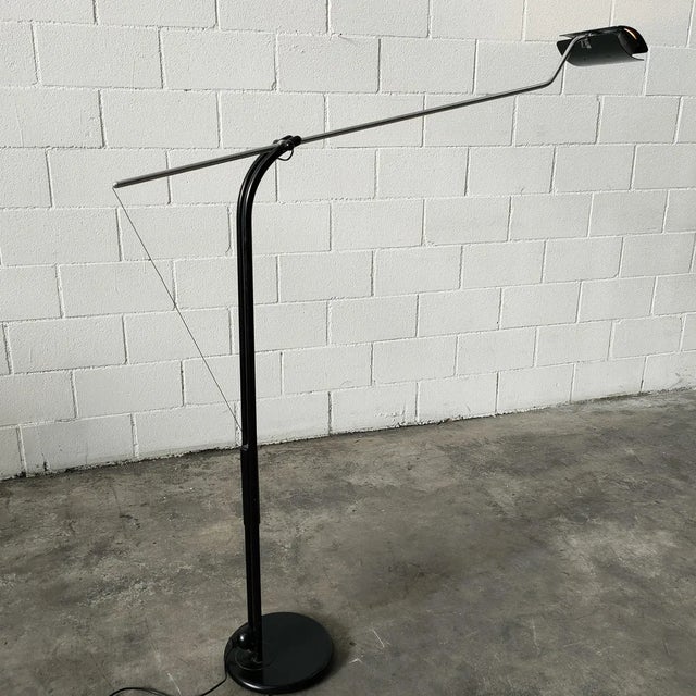 Black Vintage Hispanic Floor Lamp For Sale - Image 8 of 8