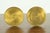 Robert Jarvie Style Antique Arts & Crafts Turned Brass Tall Candlesticks, Pair For Sale - Image 9 of 11