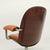 MIM Executive Chair with Wheels in Cognac Leather and Wood, 1970s For Sale - Image 18 of 18