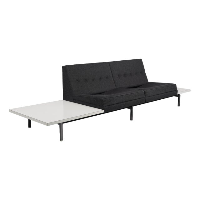2-Seater Sofa with Side Tables by George Nelson for Herman Miller, USA, 1960s For Sale