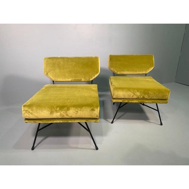 Elettra Lounge Chairs by BBPR for Arflex, 1959, Set of 2 For Sale - Image 6 of 17