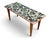 A striking blend of natural artistry and Mid-Century Modern design, this vintage coffee table features an extraordinary...