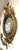 19th Century 19th Century Federal Convex Bullseye Mirror With Eagle Pediment and Three Candle Holders For Sale - Image 5 of 18