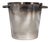 Mid 20th Century France White Silver Ice Bucket For Sale