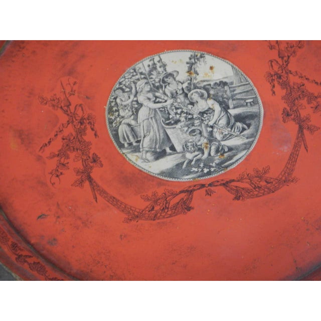 Iron Side Table, 1940s For Sale - Image 4 of 12