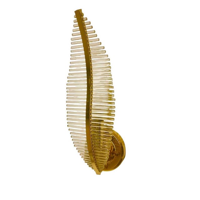 Murano Glass Wall Light attributed to Gaetano Sciolari, Italy, 1970s For Sale - Image 3 of 8