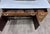 Brown Antique Hoosier Style Farmhouse Cabinet With Glass Doors and Enamel Worktop For Sale - Image 8 of 11