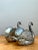 Silver Vintage Ornamental Silver Swan Sculptures - Pair For Sale - Image 8 of 12