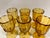 American Vintage Westmoreland Golden Sunset Amber Goblets MCM - Set of 6 For Sale - Image 3 of 7