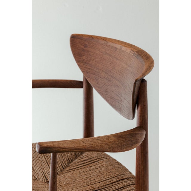 Model 317 Armchair by Peter Hvidt and Orla Molgaard Nielsen for Søborg Møbelfabrik, Denmark, 1960s For Sale - Image 6 of 12