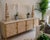 Pair of Vintage Faux-Marbled Hand-Painted Wood Obelisks For Sale - Image 9 of 12