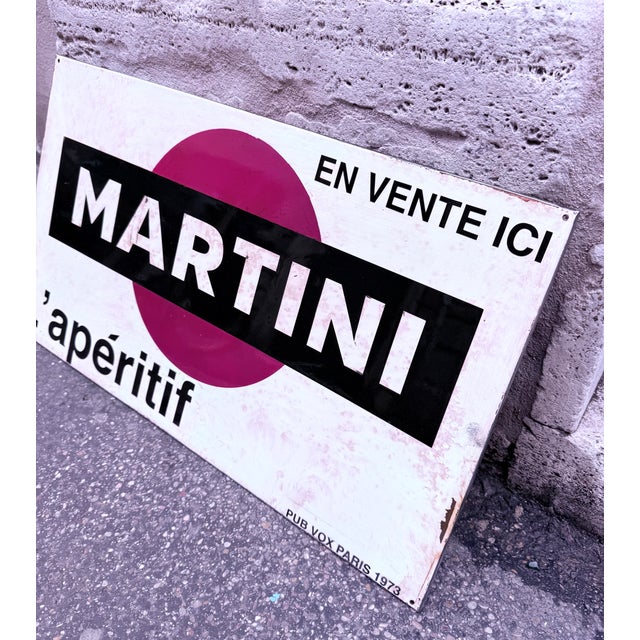 Vintage Martini Sign, 1960s For Sale - Image 6 of 7