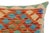 Cream 1990s Shabby Chic Turkish Hand Woven Kilim Throw Pillow For Sale - Image 8 of 8
