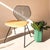 Black Wood & Wire Chairs by Bend Goods, Pair For Sale - Image 8 of 8