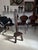 Wood French Brutalist Side Chair in Carved Oak, 1960s For Sale - Image 7 of 9
