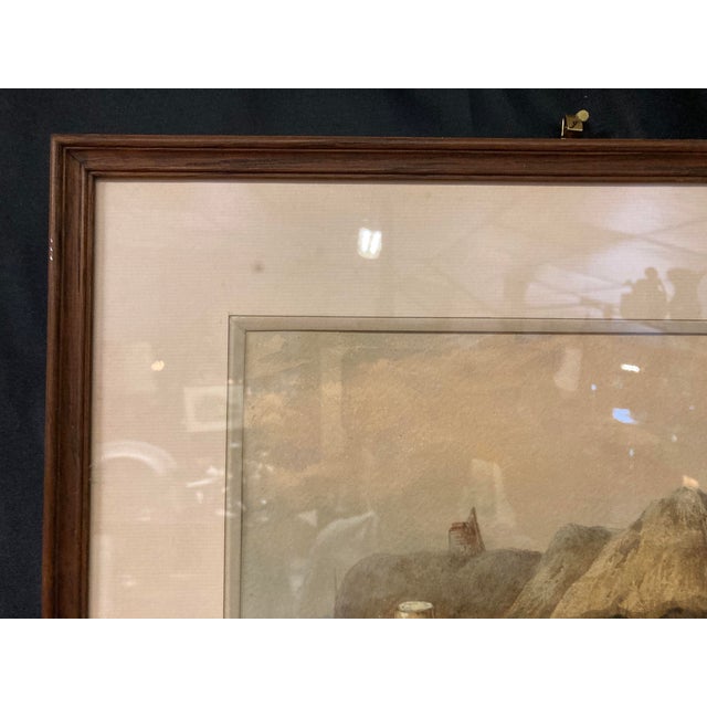 Eugène Bourgeois, The Capstan, 1800s, Watercolor, Framed For Sale - Image 5 of 14