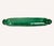 Rustic Antique Emerald Green Blown Glass Rolling Pin Ice-Fill Type 15” Primitive Kitchen Decor For Sale - Image 3 of 6
